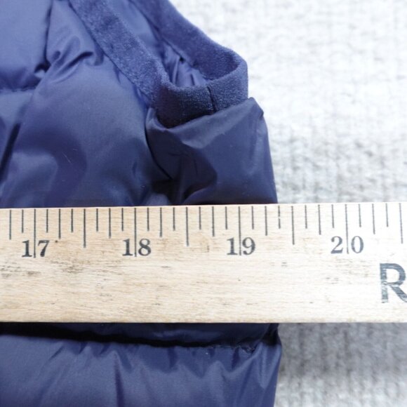 EAB Womens Vest Medium Blue Down Filled Full Zip Puffer - Picture 7 of 7